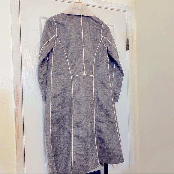 NWT Anthropologie Suede Sherpa Jacket Amadi Camilla - Picture 9 of 12